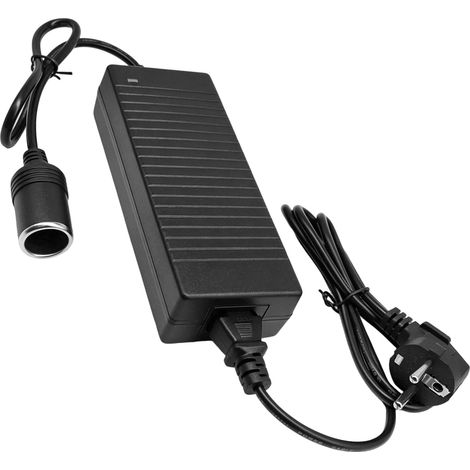 Convertitore 220V 12V Adattatore per accendisigari Rete 10A 120W Trasformatore di alimentazione CA CC per dispositivo di raffreddamento elettrico Aspirapolvere per auto Compressore d'aria