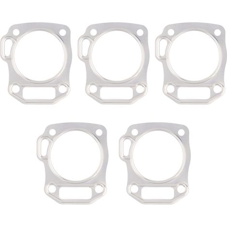 Joint de Culasse en Acier Inoxydable, Pack de 5 Pièces, pour Moteur Essence 168F et Pompe GX160 GX200, 113x68.6mm (1/5)