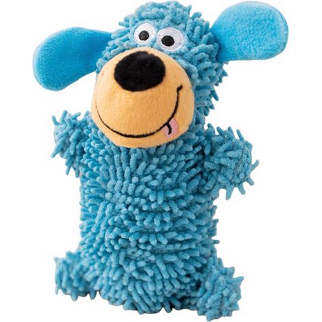 Petit jouet pour animaux de compagnie avec son et en tissu doux et résistant (1/5)