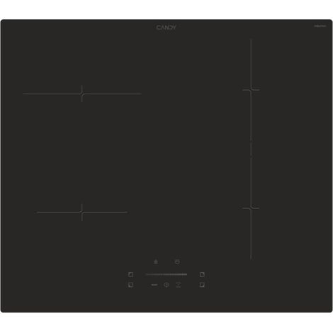Candy CTP643CYEP Idea Piano cottura a induzione 59 cm 4 zone Touch Boost Digitale colore Nero (1/4)