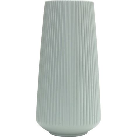 Vase Décor Géométrique - Pour Fleurs Séchées ou Artificielles - Intérieur Maison Bureau - 15 x 30 cm - Rose Vert Blanc - Lot de 1 (1/3)