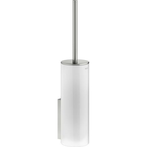 Keuco Edition 400 - WC-Bürste mit Halter, Mattglas/Edelstahl 11564069000