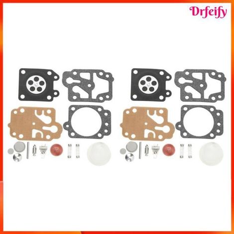 Kit de réparation de carburateur - - 40/44F/34/36/139F - papier/fer/caoutchouc - 4 diaphr/4 joints/20 acc. (1/5)