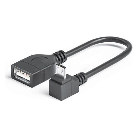 Robustes Micro-USB-auf-USB-OTG-Kabel (weiblich) für Drucker und USB-Sticks (1/4)