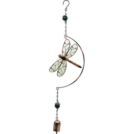Leuchtendes Libellen-Windspiel, wasserdicht, Windspinner