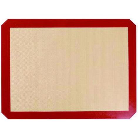 Tappetino da Cottura - 1 Tappetino Riutilizzabile in Silicone Antiaderente - Resistente al Forno e al Microonde, Lavabile in Lavastoviglie - Certificato Senza BPA ed Ecologico - Ideale per Pasticceria (1/3)