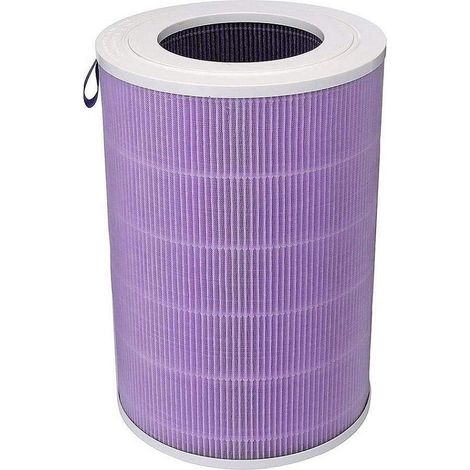 Filtro HEPA antibatterico AllSpares per purificatore d'aria compatibile con Xiaomi Mi Air (con chip RFID) (Ø200x290mm)