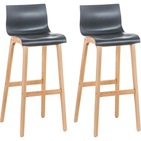 2er Set Barhocker Hover Natura grau (1/5)