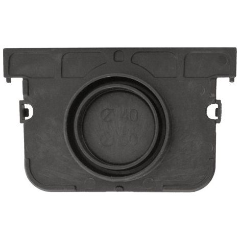 Tappo in polipropilene per canalette di raccoglimento acqua Compact TP10 - 10x100xH5 cm