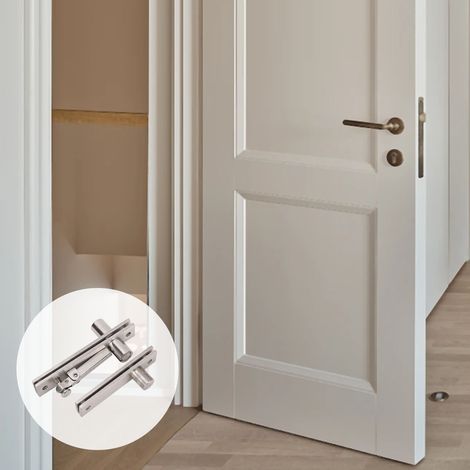 Charnière de porte invisible en acier inoxydable à rotation à 360 degrés, capacité de charge de 300 livres, convient aux portes invisibles ou aux portes de bibliothèque cachées, etc. (1/5)