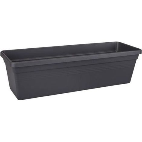 ELHO Balconniere Green Basics 60 - Extérieur & Balcon - L 16,5 x W 58,5 x H 13,7 cm - Vivre noir (1/5)