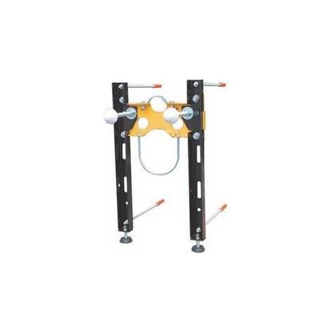 STAFFA DI FISSAGGIO PREMONTATA PER VASO SOSPESO Misura: Interasse 180-230 mm.