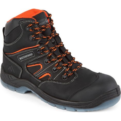 Botas de trabajo con suela PU/TPU doble densidad All Weather S3 WR FC57 40 Negro