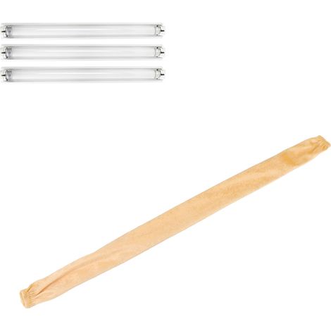 Abnehmbarer Samtbezug mit Reißverschluss für Edelstahlketten, Edelstahlketten, Kabelschutzhülle, DIY-Beleuchtungszubehör, beige (1/5)