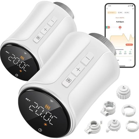 Vanne de Radiateur Thermostatique Intelligente Connectée Wi-FI (1/5)