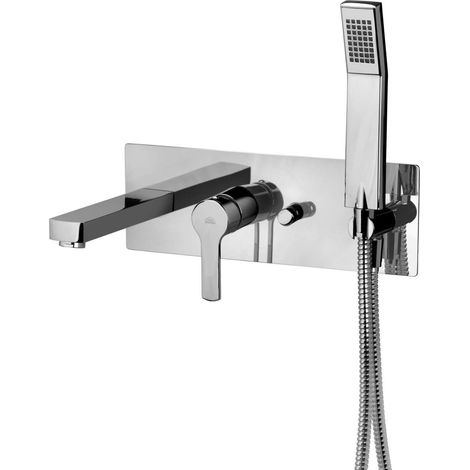 Paffoni West Serie 2 Auslauf verdeckte Wannenbatterie WS001CR Verchromt - Messing (1/3)