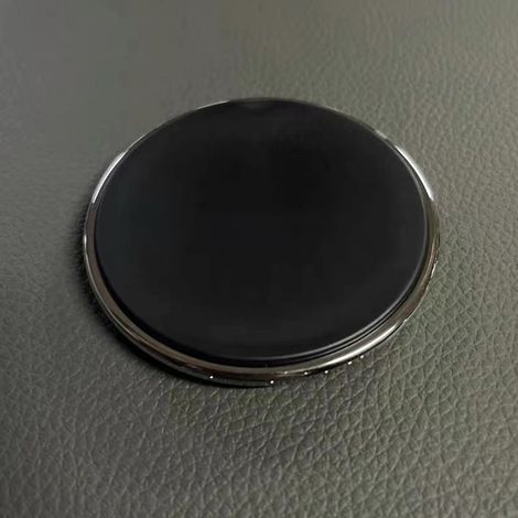 Désodorisant voiture solide rond, diffuseur de parfum pour grille d'aération, boîte cadeau, arômes citron vert et agrumes (1/5)