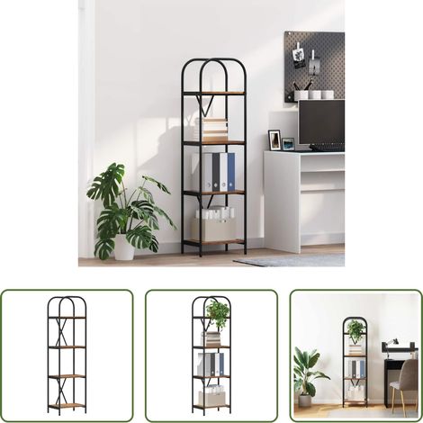 vidaXL Rangement -  Étagère Bois ancien 40 x 30 x 146 cm Bois d'ingénierie (1/5)