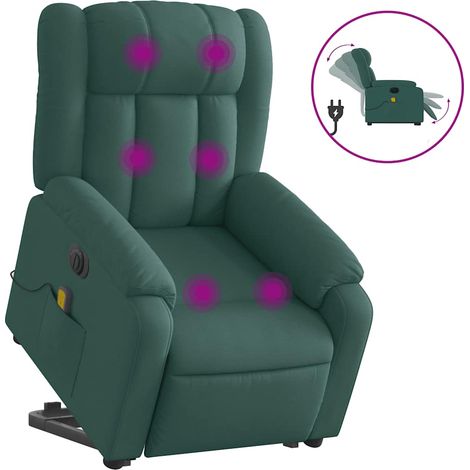 Maison Exclusive - Elektrischer Massagesessel mit Aufstehhilfe Du