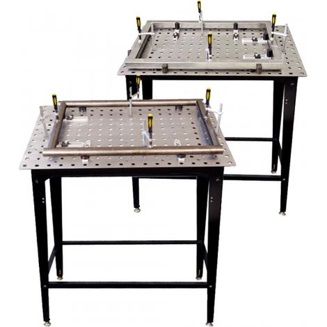Kit pour fixation de tubes ronds et carrés Table FixturePoint + Brides + accessoires TBHKM300 (1/2)