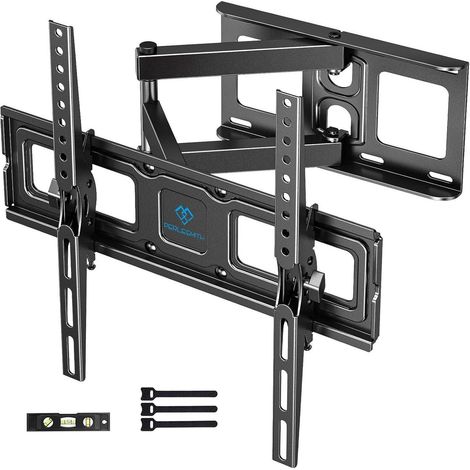 Schwenkbare TV Wandhalterung für 26-60 Zoll Fernseher, bis 40kg, VESA 400x400 (1/5)