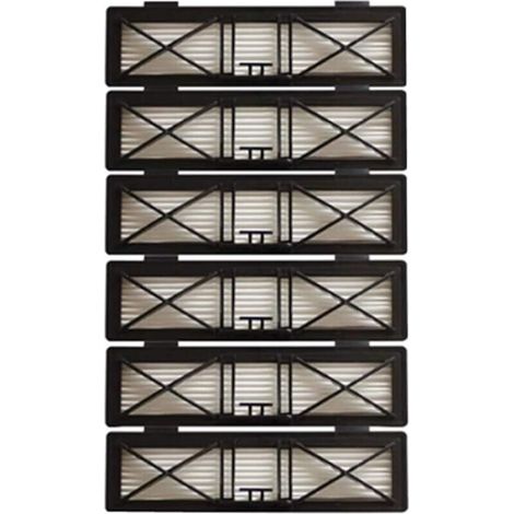 FOREHILL 6 Stück HEPA-Filter für Neato Botvac D7 D3 D4 D5 D6 D70 D75 D80 D85 für Neato Botvac 75e 80 85 Filter Staubsauger Teile