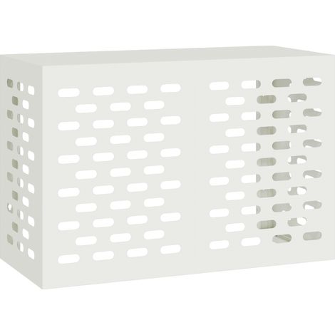 Funda para Aire Acondicionado Blanco 90 x 40 x 60 cm vidaXL