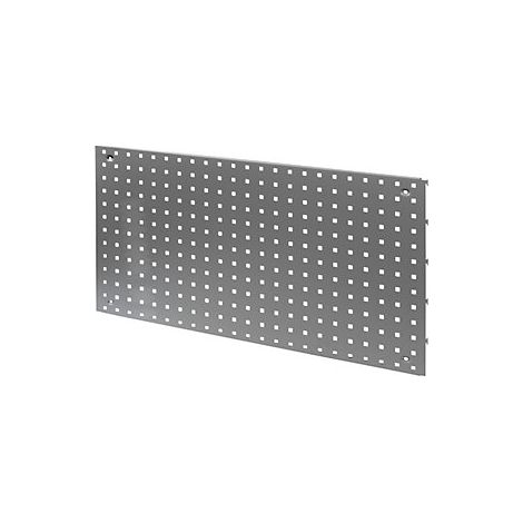 Pared perforada  para mesas de trabajo de altura regulable  A x