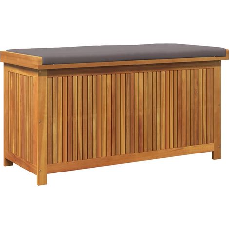 Maison Exclusive - Scatola Cuscini da Esterno 113x50x60,5 cm Legno Massello Acacia