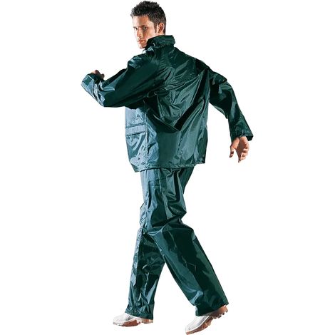 SIR SAFETY SYSTEM CAYENNE Ensemble de pluie imperméable vert foncé Taille M