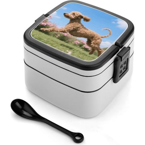 Boîte à bento pour chiens, empilable, avec couvercles, isotherme (1/5)