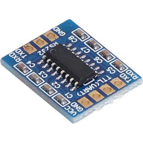 Convertisseur TTL vers RS232, module adaptateur plastique robuste, finition soignée, haute performance, connecteur série fiable, kit électronique compact. (1/5)