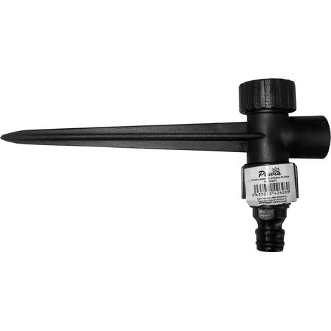 Irrigatore doppio in plastica 1/2 Pluvia con raccordo x3 BPT