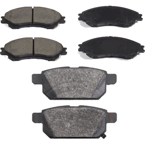 KIT PASTIGLIE FRENO ANTERIORI E POSTERIORI compatibile con SUZUKI VITARA (LY) / PASTIGLIE FRENANTI AUTO OEM P 79 032,P 79 029 / SOSTITUZIONE DIRETTA / BASSA POLVERE / SILENZIOSO