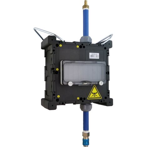 Quadro elettrico idraulico a parete con minibox per finestra di ispezione (1/3)
