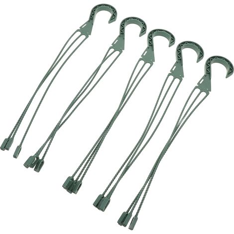 Blumentopf Aufhängehaken 5 Stück Drehbare Pflanzentopfhalter