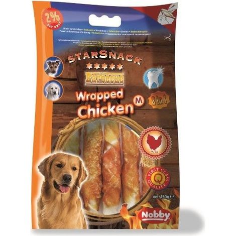 Nobby StarSnack Barbecue Wrapped Chicken 150 g Soft Snack