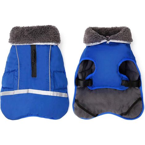 Cappotto riscaldato per cani Paracity, ideale per attività invernali, impermeabile e con aperture per il guinzaglio. (1/5)