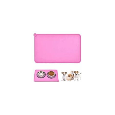 Tapis Gamelle Chien - 1 pièce, Tapis Gamelle Chien Silicone - Antidérapant/Alimentation (1/5)