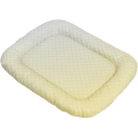 Tapis rafraîchissant Summer Ice Nest pour chats et chiens, coussin rafraîchissant 3D en billes de glace, tapis respirant pour animaux de compagnie, accessoires pour animaux (Jaune, 60 (1/5)