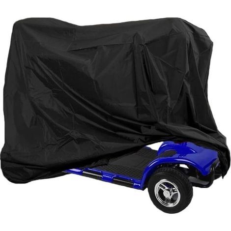 Scooter storage cover, waterproof 420D Oxford fabric, protects against dust, dirt, snow, rain, and sunlight scooter accessories for travel (1/5)
