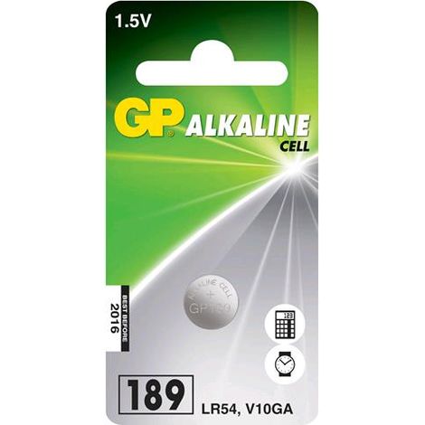 Gp Batteries Blister 1 Batteria a bottone LR54