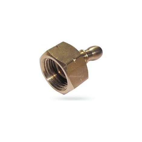 Ugello per gas DN10 3/8" filettatura sinistra - ottone (1/3)