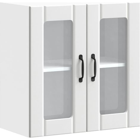 Maison Exclusive - Armario pared cocina puerta de cristal Lucca b