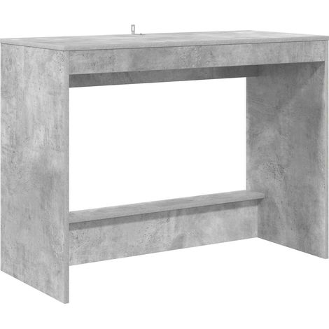 Bett-Schreibtisch Beton Grau 100 x 45 x 75 cm Holzwerkstoff