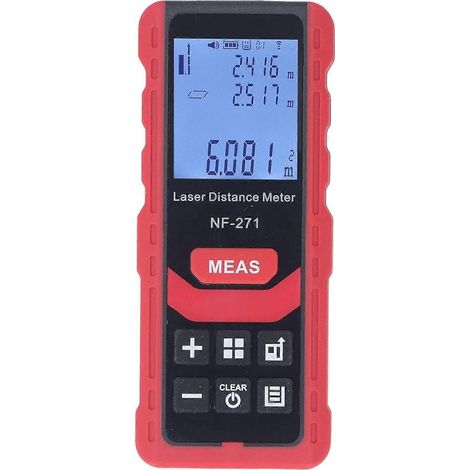 Nivellierwerkzeug-Entfernungsmesser 50 m, hochpräzise, elektronisches Multifunktions-Entfernungsmessgerät