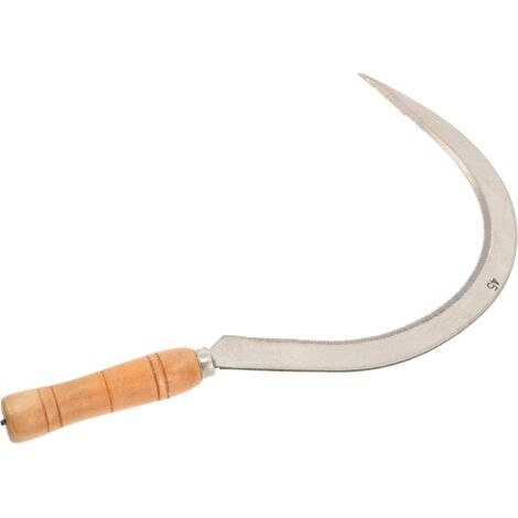 Faucille Ronde 240 mm Faucille dentelée Faux Feuille Faucille Petite Faux Jardin Faucille Jardin Faux Main Faucille Main Faux Faucille Faux Petite Faucille-NANOTEH (1/5)