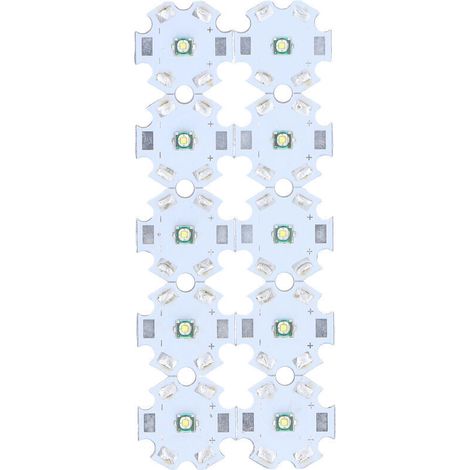 3W Superhelle LED-Chip-Lampe 6000-6500K, Weißlicht für Verkehr, Landschaftsbeleuchtung und Innenräume - Crezuo (1/4)