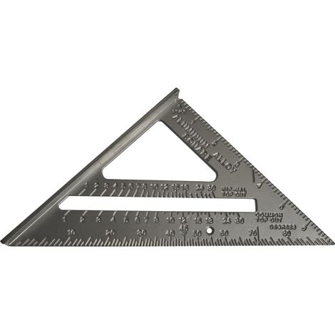 Faithfull Faicsquick - Squadra per tetti, 180 mm, facile e rapida, in alluminio, FAICSQUICK
