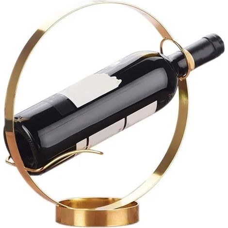 24 5x9 5x26 5cm Porte Bouteille en Métal,Casier à Vin,Étagère à Vin,Porte Bouteilles de Vin Moderne,Support pour Bouteille de Vin,Range Bouteilles pour Cuisine,Décoration de La Maison (1/5)